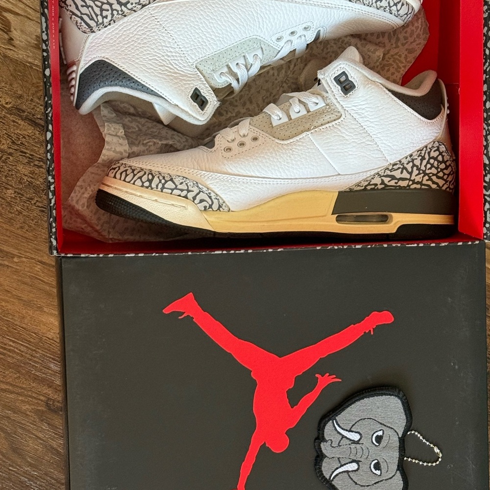 Air Jordan 3 Retro Sneaker Hide N’ Seek - Picture 2 of 7